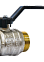 Кран шаровый 1/2" (Ø15) М/П ручка LD Pride 47.15. (аналогХЮ76) *1/17