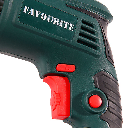 Дрель  750Вт 1скор.0-3000об/мин патрон13мм реверс ударная 0-42000уд/мин ID 750 FAVOURITE *1/10