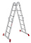 Лестница многофункциональная трансформер алюм. 4х3ступ.,общ.дл.3,48м,max нагр150кг 2320403 "НВ"*1