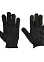 Перчатки полушерсть двухслойные черные (5 нитей) 80гр (478Р) Ladoni *5/200