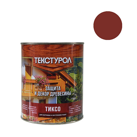 Средство для защиты древесины Махагон Текстурол ТИКСО 1 л   Эстония  *1/6/504