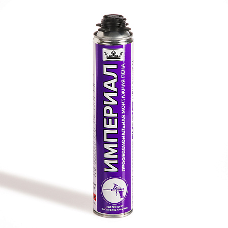 Пена монтажная профес. 1000мл/640гр всесезонная Технониколь ИМПЕРИАЛ   GUN до 35л  *12