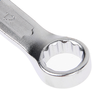 Ключ комбинированный 12мм холодный штамп CrV (70120) СЕРВИС КЛЮЧ *1/20/200