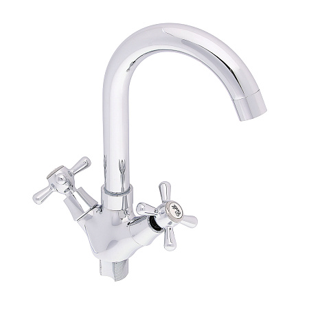 Смеситель для кухни Эверест В10-301 высокий излив *1/10