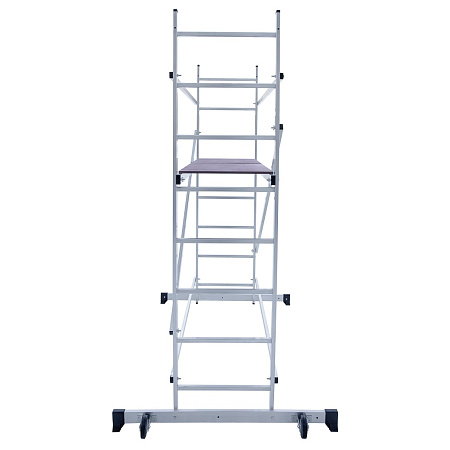 Вышка-тура алюм. "NV 1410" раб.выс.3,3м,помост1,4х0,5м,мах нагр.150кг арт.1410208 "Новая высота" *1