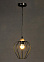 Люстра IL2001-1PA-05 BK ROSE GD 40Вт Е27 S=6м2  *1