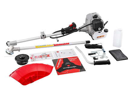 Триммер бензиновый 2Т 43см3 2,0л.с шир.скаш43см леска 2,4мм нож 25,5см КБ 143 ИНТЕРСКОЛ *1