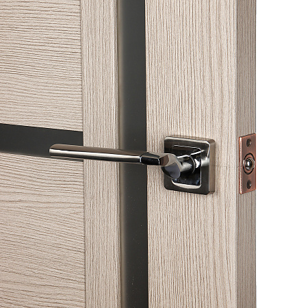 Дверь межкомнатная остеклённая ЦАРГИ COMFORT-6 Лиственница КАПУЧИНО 3D 800мм BROZEX-WOOD *1