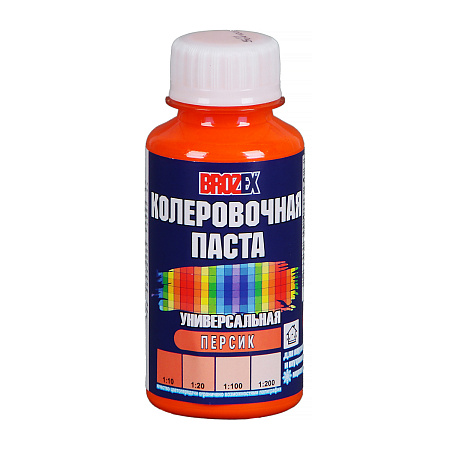 Колер паста персик №05 0,1 л BROZEX *6/108