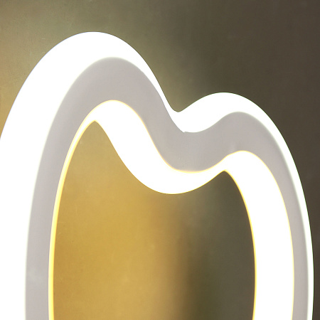 Бра YT081/1W  WT 18W LED 220V 3000K-6,500К 2 режима (h-65; w-230; l-255)   *1