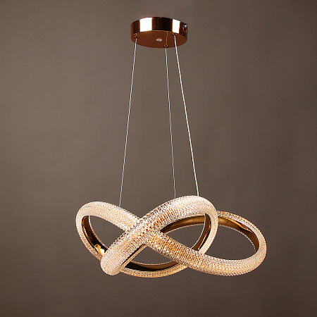 Люстра 9233/96W Gold  450 мм 3 реж., пульт S=160м2  VERNER LIGHTING *1