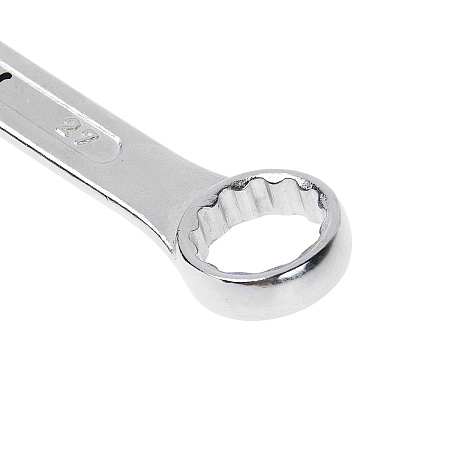 Ключ комбинированный 27мм холодный штамп CrV (70270) СЕРВИС КЛЮЧ *1/5/40