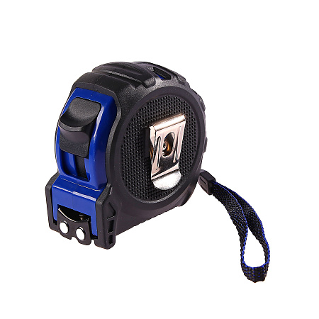 Рулетка  7,5м*25мм резино-пластик. корпус стальная лента фиксатор магнит арт.2501625 T4P *1/6/60