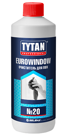 Очиститель TYTAN Professional EUROWINDOW для ПВХ №20 950мл *1/12