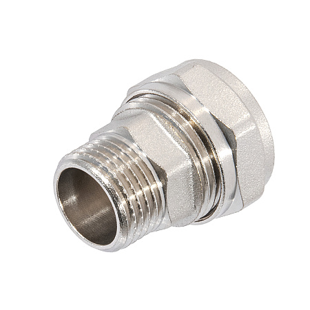 Муфта переходная 20х1/2"(Ø15) цанга/папа CTM CCM02012 (аналог ЗХ126) *10/140