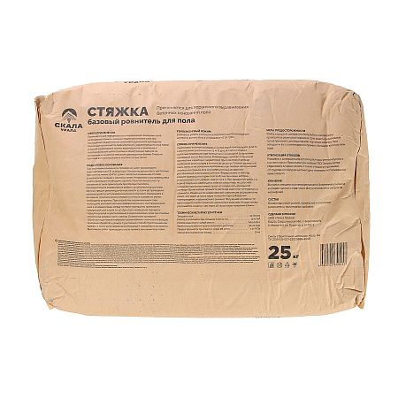 Стяжка для пола 25кг СКАЛА УРАЛА *56