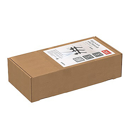 Вешалка настенная "Торонто 3" 364х174х91мм 3крючка Белый ВНТ3 Б ("ЗМИ") *1