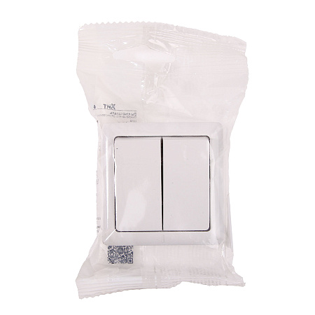 Выключатель "Хит" ОП 2кл. белый ВА56-232-б  *10/168