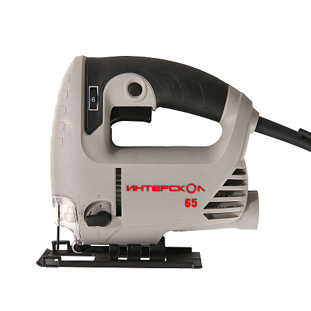Лобзик электр. 550Вт 300-3000ход/м дер-65мм мет-5мм алюм-10мм быстрос.зажим МП-65/550Э ИНТЕРСКОЛ*1/5