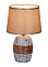 Лампа настольная 15687-0.7-01DY Е14 40Вт (керамика+абажур) *1