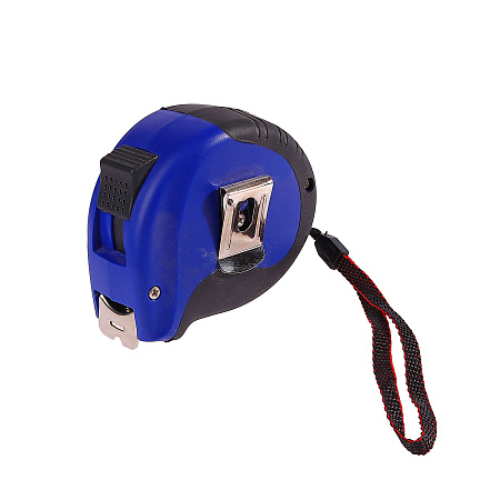 Рулетка  7,5м х25мм резино-пластик. корпус стальная лента фиксатор арт.2501208 T4Р *1/6/60