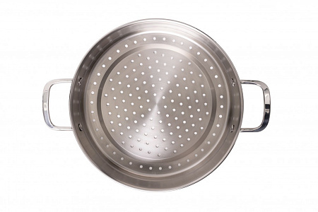 Мантоварка-пароварка нерж. 3-х ярусная, 7,0л, d280мм,выс.335мм д/Индукции STM-702803G "Kukmara" *1/2