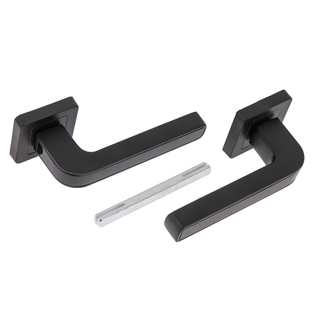 Ручка раздельная ЧЕРНЫЙ матовый H-22106-A-BLM/B Code Deco *1/18