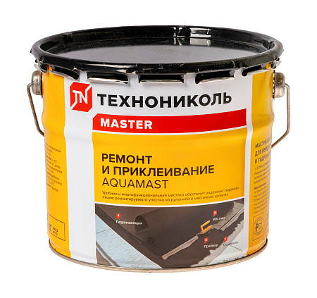 Мастика для ремонта  3 кг AquaMast Технониколь *1/4/144