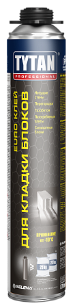 Клей для кладки "TYTAN" Professiona EURO GUN 870 мл 17408  *1/12/504
