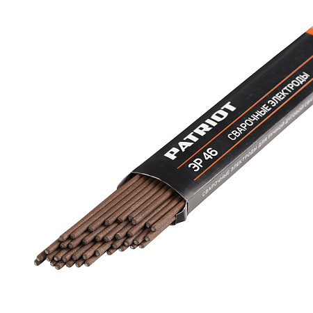 Электроды сварочные рутиловые d=2,5мм, пачка 1кг ЭР 46 PATRIOT *1/10