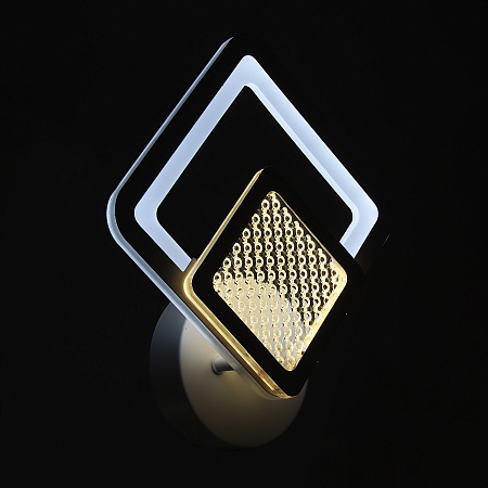 Бра YH573/1W WT 22W LED 220V 3000К-6500К (h=65, w=260, l=290) б/пульта VERNER LIGHTING *1