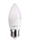 Лампа светодиодная 10W Е27 свеча 4К нейтральный матовая C37 ОНЛАЙТ 61960 *10/100/200