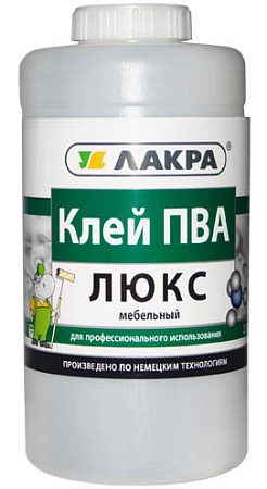 Клей ПВА ЛЮКС мебельный 2,3 кг Лакра  *6/216