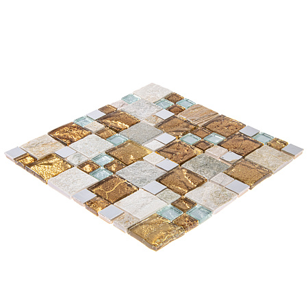 Мозаика LAT 65 (300*300*8мм) Glass/Stone (11 шт/уп) 1 кв.м/кор * 11