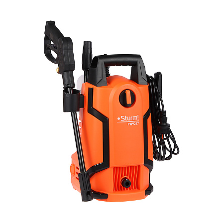 Мойка высокого давления 1700Вт 390л/ч 100 бар шланг 5м самовсасывающая РW9217 STURM *1