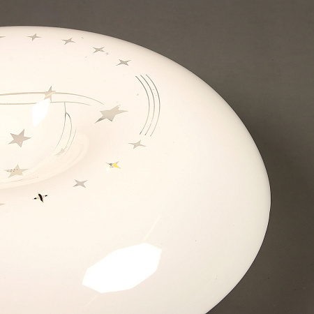 Светильник светодиодный акриловый 270мм 24W 8013/12W*2 3123 LED 3 р(т.и хол.свет,смеш)б/пS=10м2 VERNER LIGHTING