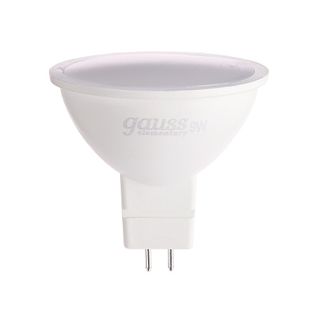 Лампа светодиодная 9W GU5.3 MR16 4K нейтральный 660лм Elementary 13529 *10/100