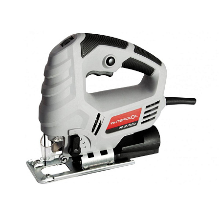 Лобзик электр. 500Вт 800-3000ход/м дер-55мм мет-6мм винт-ой зажим МП-55/500Э ИНТЕРСКОЛ *1/5**