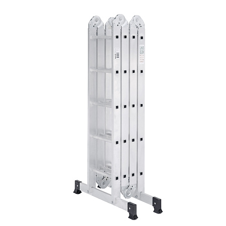 Лестница многофункциональная трансформер алюм. 4х5ступ.,общ.дл.5,4м,max нагр120кг 1320405 "НВ" *1