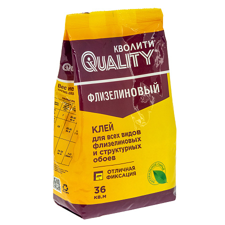 Клей для обоев флизелиновый 200г Кволити  36м2  *30