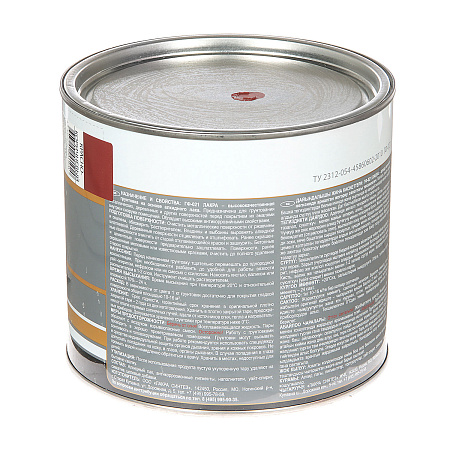 Грунтовка ГФ-021 красно-коричневая 2,5 кг Лакра *3/252