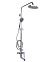 Смеситель д/ванны со стойкой для душа + ручной душ Accoona A8396 *1*