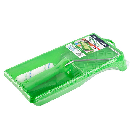 Набор для работ по дереву: Кюветка 150*290мм +валик-мини микрофибра 110мм Акор *1/20