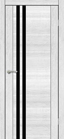 Дверь межкомнатная глухая ESTETICA 303 ПВХ Санторини Белый 800 мм BROZEX-WOOD *1