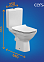Унитаз-компакт CARINA  CLEAN ON 011 3/5 кр.дюр. slim lift,easy-off,  белый Cersanit *1/9