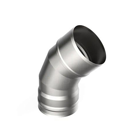 Отвод-сэндвич 135*, 115х200, AISI 430/Оц, 0,8мм/0,5мм, (К)(GS) *1/5