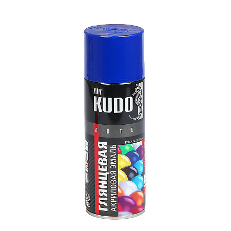Эмаль-аэрозоль синий 520/270 мл RAL 5005 KUDO *1/12
