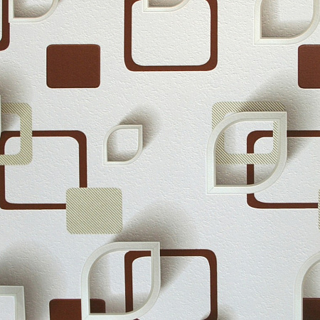 Обои винил Elysium Геометрия (бел./коричн.) 96901 0,53*10м *9