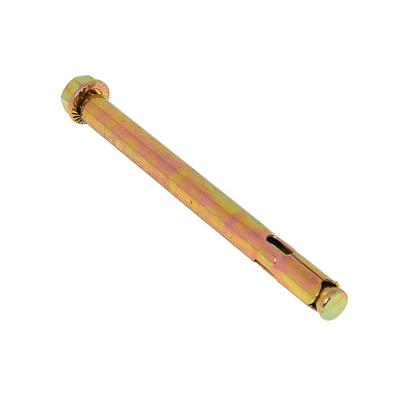 Анкерный болт с гайкой  М8х100мм (2шт) пакет BROZEX  *10/100