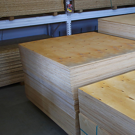 Фанера ФК 10мм, сорт 4/4 (нешлифован.) 1525*1525мм, береза *1/40